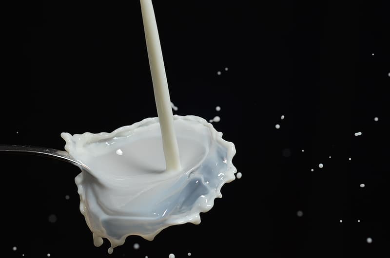 Photo Of Milk Drops
