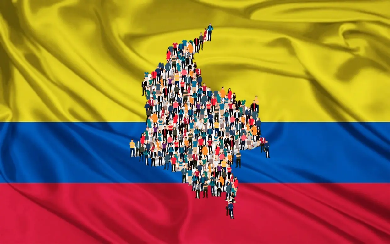 Colombia Población Jpg