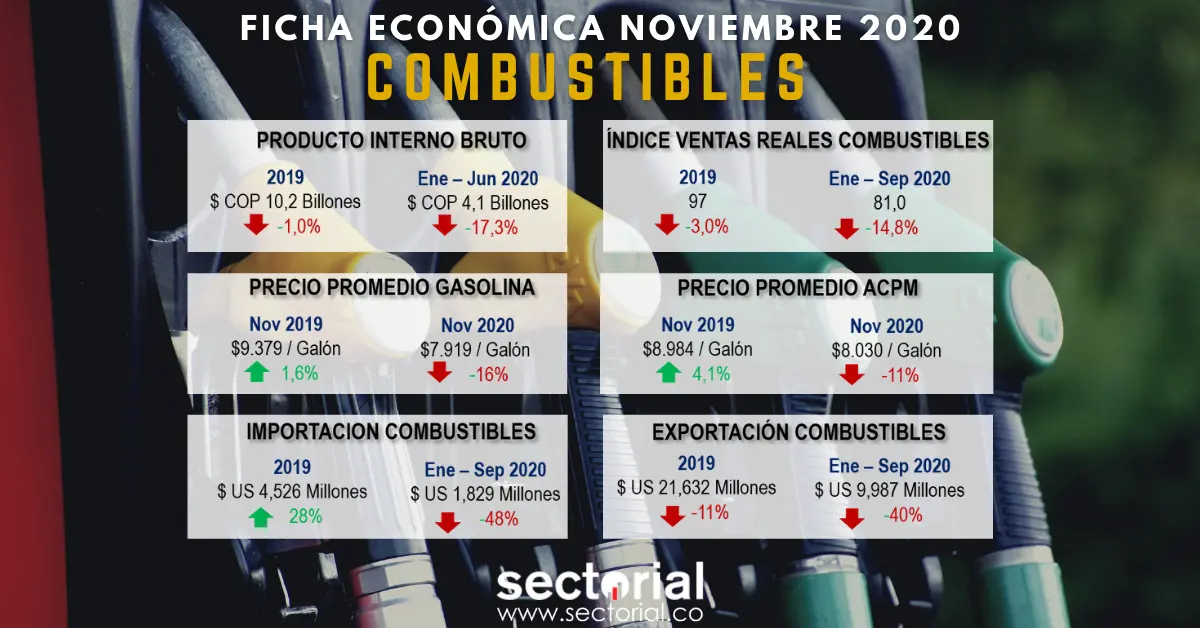 Ficha Económica Combustibles Noviembre 2020