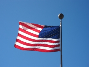 1387469 Usa Flag Flying