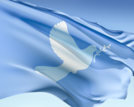 Stock Photo 4813529 Peace Flag